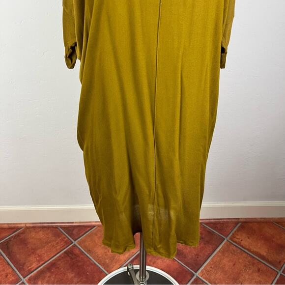 Raquel Allegra Mustard Shift Dress - Picture 4 of 9